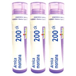 Boiron Arnica Montana 200CK High Potency Pain Relief - 3 Pack (240 Pellets)
